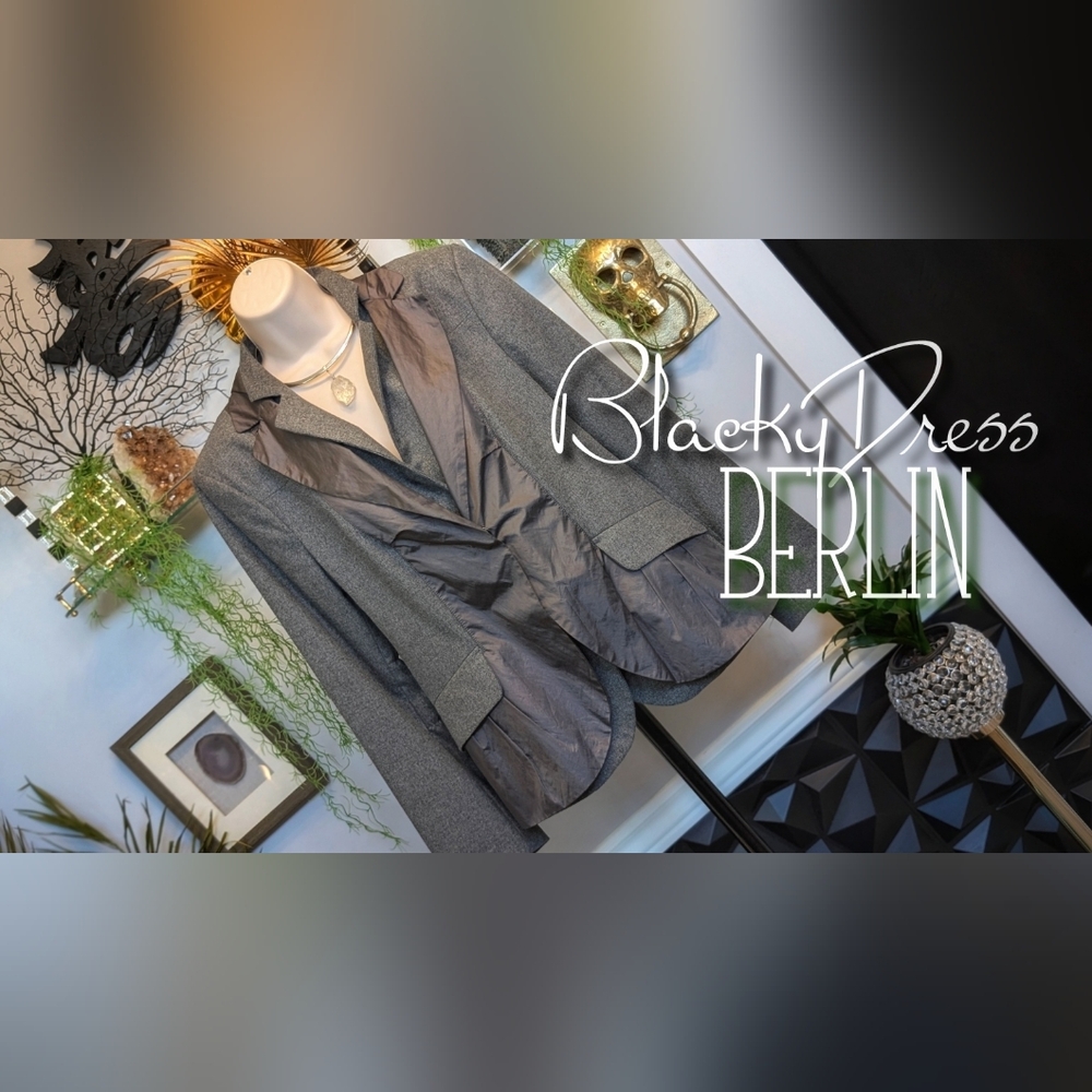 Blacky Dress Berlin Grey Lux Blazer Jacket 12/14